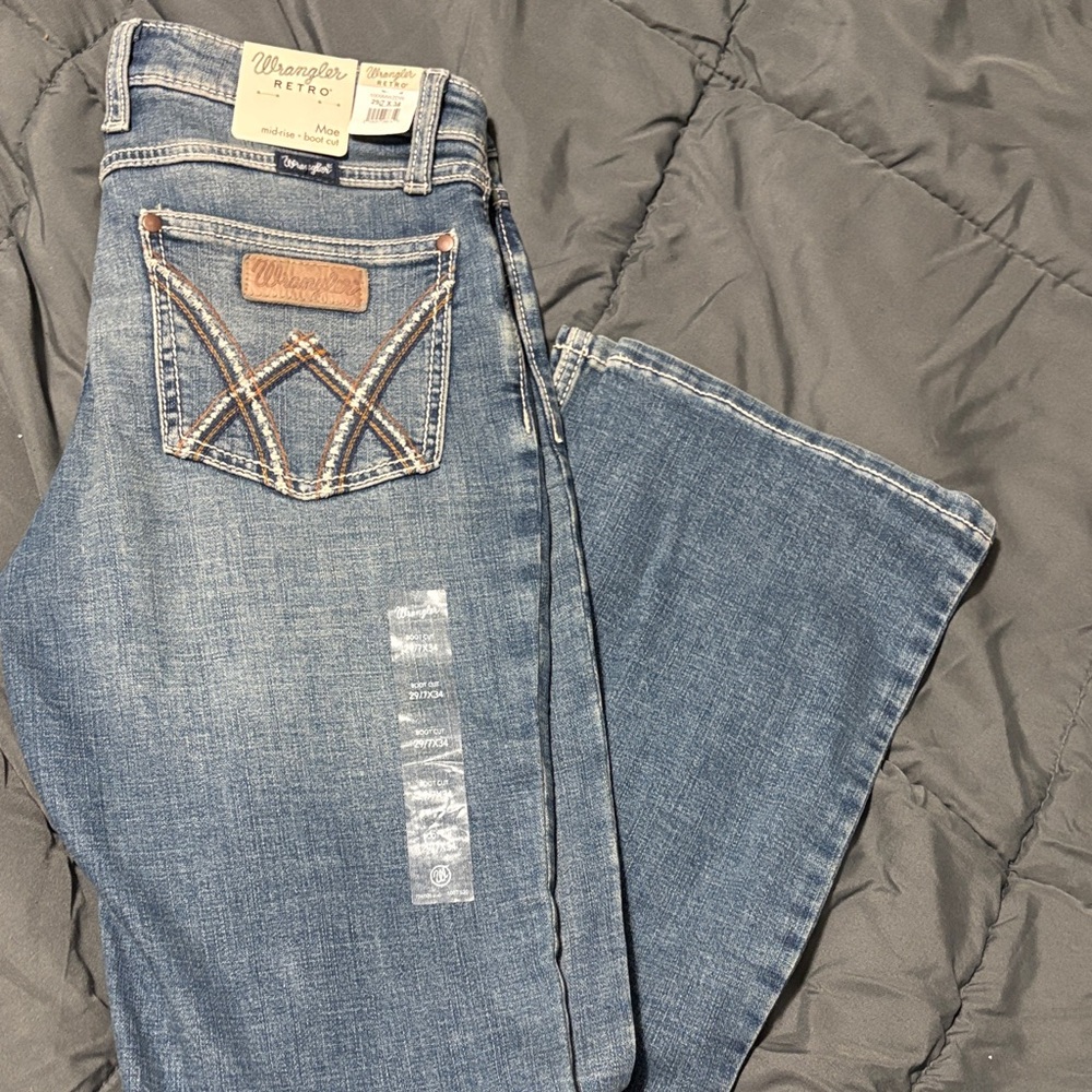 Wrangler Women's Denim Flare Jeans